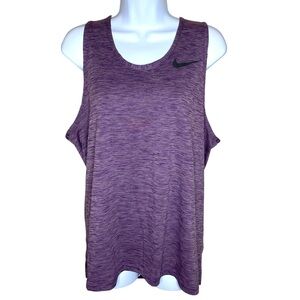 Nike Purple Dri-Fit Sleeveless Tank